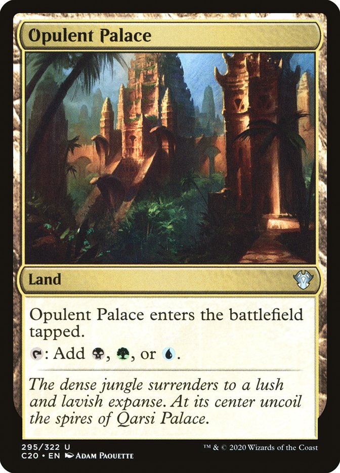 Opulent Palace [Commander 2020] | Magic Magpie