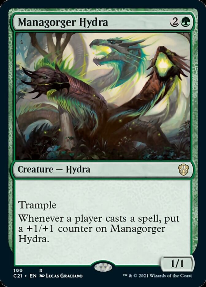 Managorger Hydra [Commander 2021] | Magic Magpie