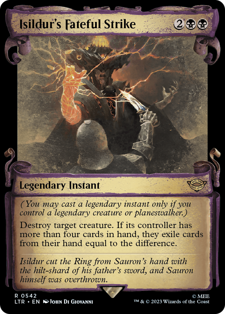 Isildur's Fateful Strike [The Lord of the Rings: Tales of Middle-Earth Showcase Scrolls] | Magic Magpie
