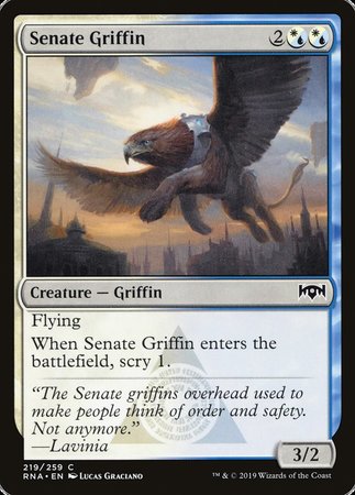 Senate Griffin [Ravnica Allegiance] | Magic Magpie