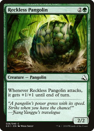 Reckless Pangolin [Global Series Jiang Yanggu & Mu Yanling] | Magic Magpie