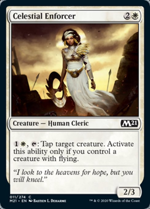 Celestial Enforcer [Core Set 2021] | Magic Magpie