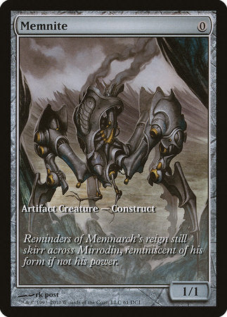 Memnite [Scars of Mirrodin Promos] | Magic Magpie