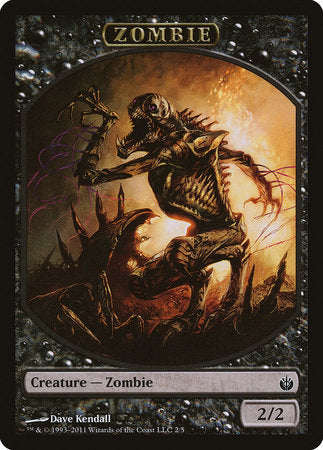 Zombie Token [Mirrodin Besieged Tokens] | Magic Magpie