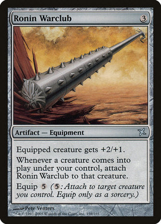 Ronin Warclub [Betrayers of Kamigawa] | Magic Magpie