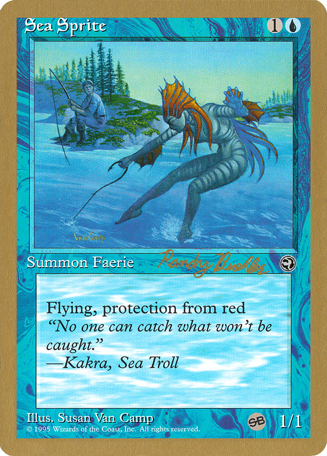 Sea Sprite (Randy Buehler) (SB) [World Championship Decks 1998] | Magic Magpie