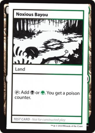 Noxious Bayou (2021 Edition) [Mystery Booster Playtest Cards] | Magic Magpie