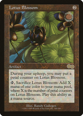 Lotus Blossom [Urza's Saga] | Magic Magpie