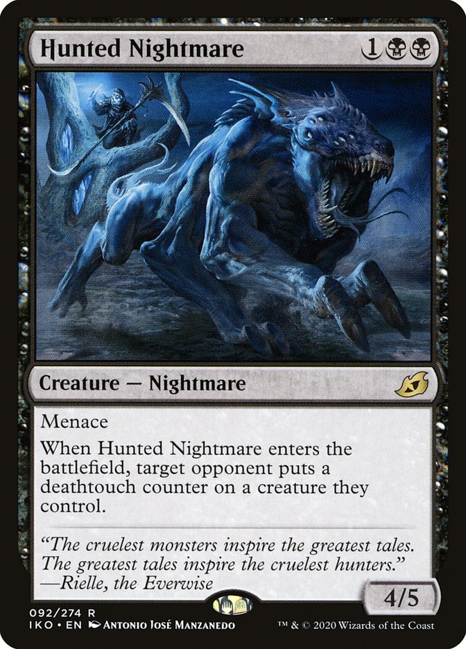Hunted Nightmare [Ikoria: Lair of Behemoths] | Magic Magpie