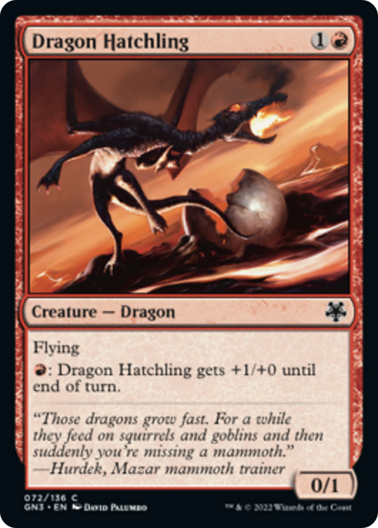 Dragon Hatchling [Game Night: Free-for-All] | Magic Magpie