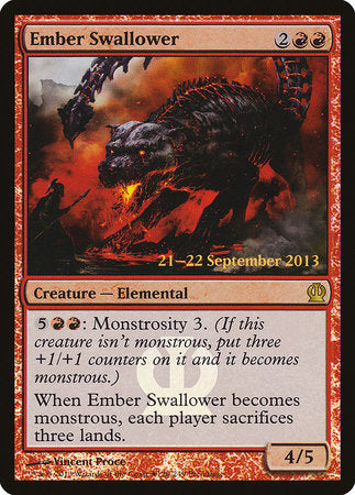 Ember Swallower [Theros Promos] | Magic Magpie