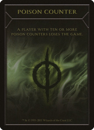 Poison Counter Token [New Phyrexia Tokens] | Magic Magpie