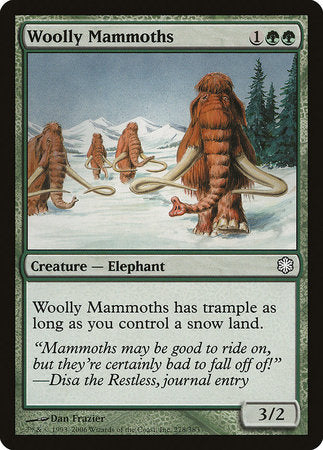 Woolly Mammoths [Coldsnap Theme Decks] | Magic Magpie