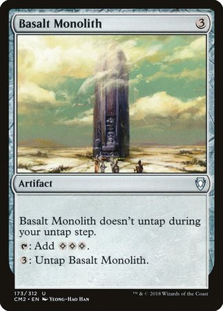 Basalt Monolith [Commander Anthology Volume II] | Magic Magpie