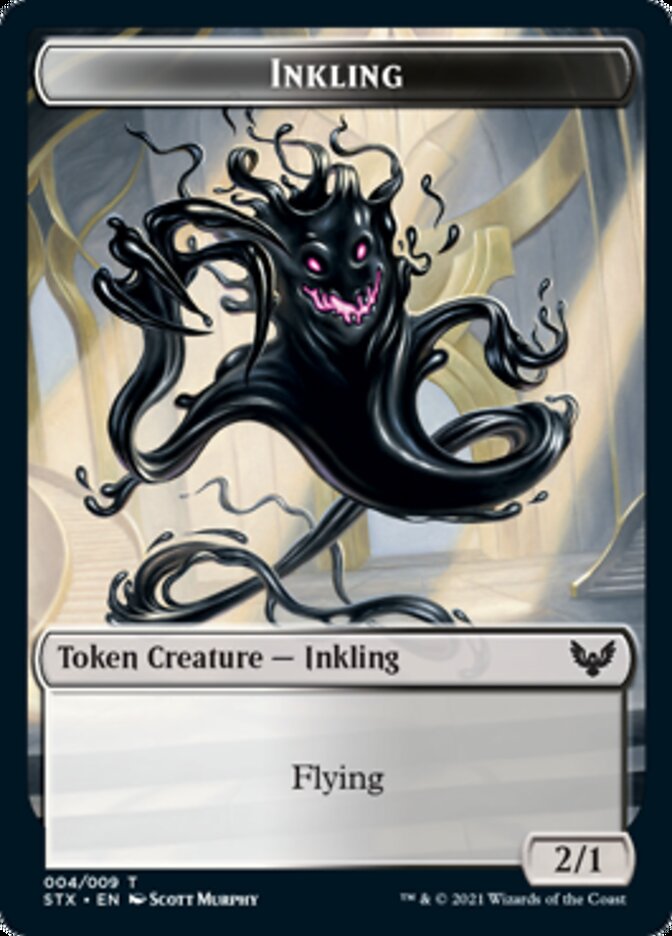 Inkling Token [Strixhaven: School of Mages Tokens] | Magic Magpie