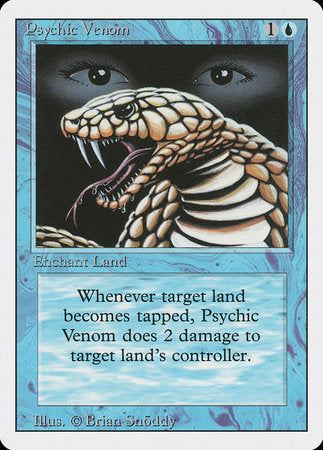 Psychic Venom [Revised Edition] | Magic Magpie