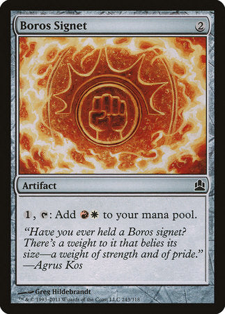 Boros Signet [Commander 2011] | Magic Magpie