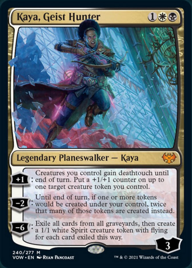 Kaya, Geist Hunter [Innistrad: Crimson Vow] | Magic Magpie