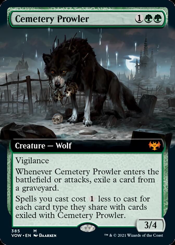 Cemetery Prowler (Extended) [Innistrad: Crimson Vow] | Magic Magpie