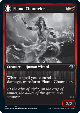 Flame Channeler // Embodiment of Flame [Innistrad: Double Feature] | Magic Magpie