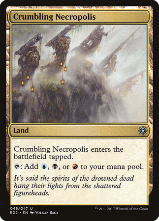 Crumbling Necropolis [Explorers of Ixalan] | Magic Magpie