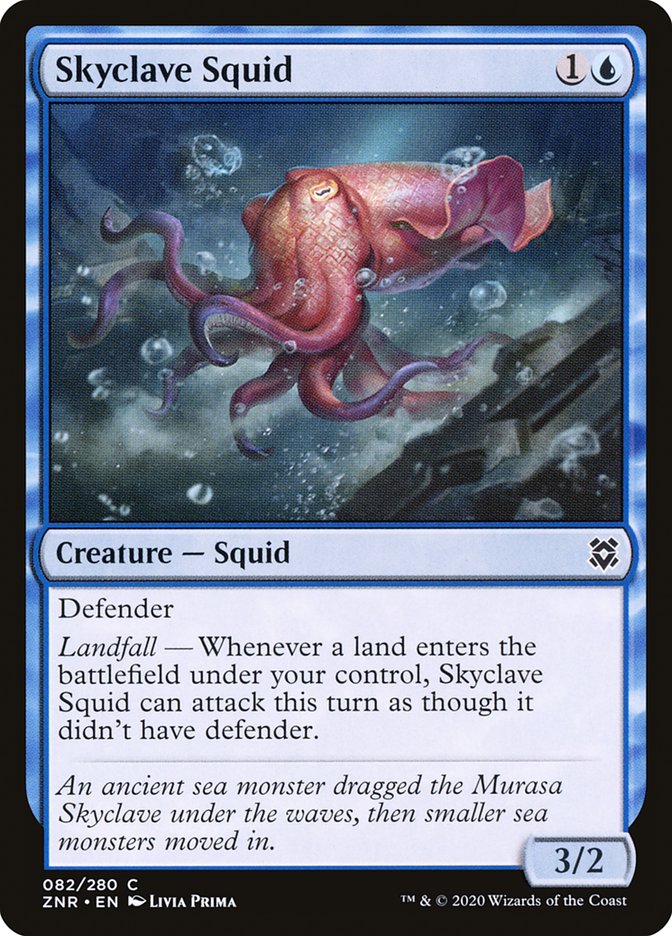 Skyclave Squid [Zendikar Rising] | Magic Magpie