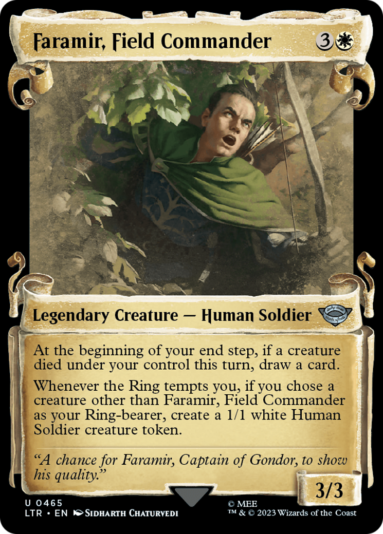 Faramir, Field Commander [The Lord of the Rings: Tales of Middle-Earth Showcase Scrolls] | Magic Magpie