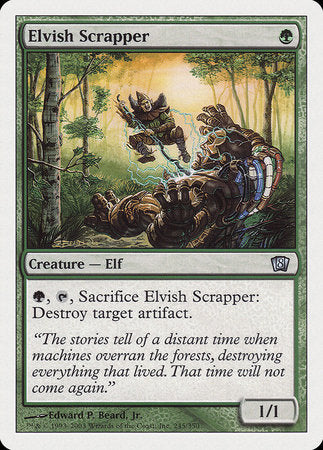 Elvish Scrapper [Eighth Edition] | Magic Magpie