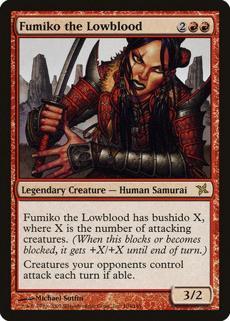 Fumiko the Lowblood [Betrayers of Kamigawa] | Magic Magpie