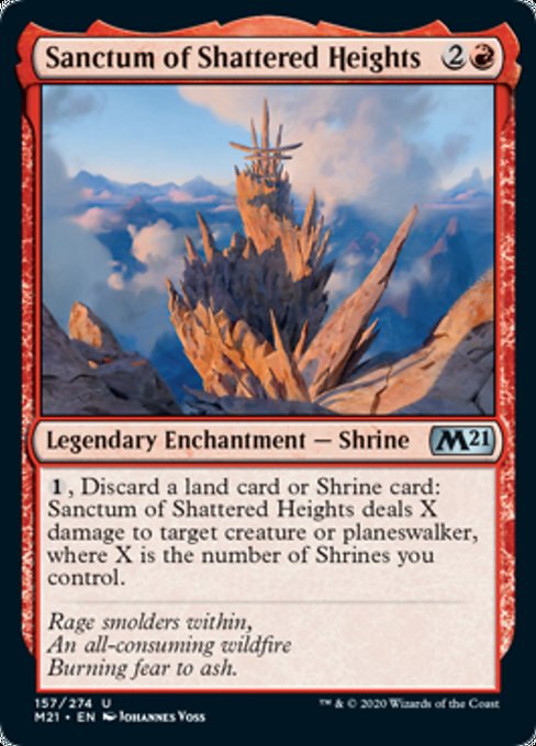 Sanctum of Shattered Heights [Core Set 2021] | Magic Magpie