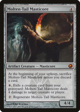 Molten-Tail Masticore [Scars of Mirrodin] | Magic Magpie