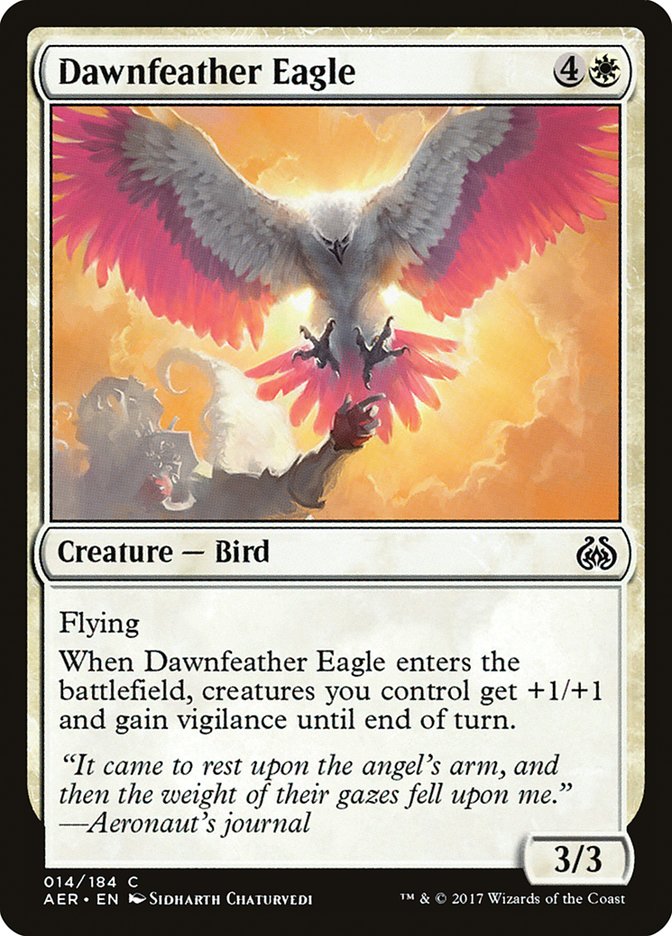 Dawnfeather Eagle [Aether Revolt] | Magic Magpie