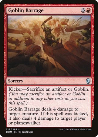 Goblin Barrage [Dominaria] | Magic Magpie