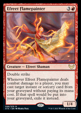 Efreet Flamepainter [Strixhaven: School of Mages] | Magic Magpie