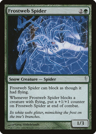 Frostweb Spider [Coldsnap] | Magic Magpie