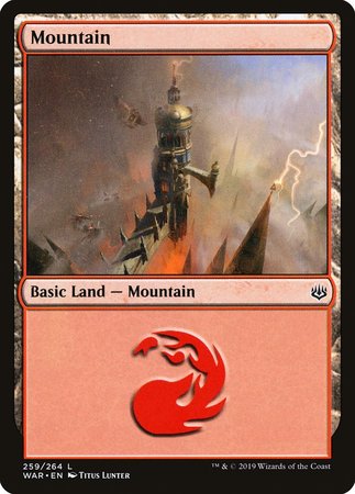 Mountain [War of the Spark] | Magic Magpie