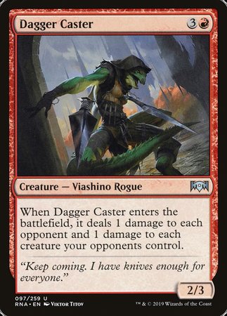 Dagger Caster [Ravnica Allegiance] | Magic Magpie