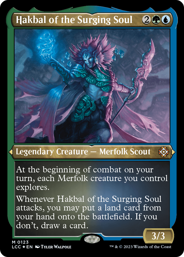 Hakbal of the Surging Soul (Display Commander) [The Lost Caverns of Ixalan Commander] | Magic Magpie