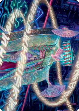 Satsuki, the Living Lore Art Card [Kamigawa: Neon Dynasty Art Series] | Magic Magpie