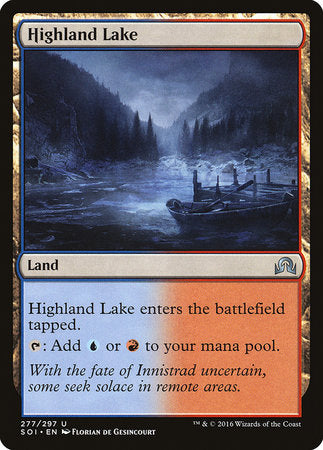 Highland Lake [Shadows over Innistrad] | Magic Magpie