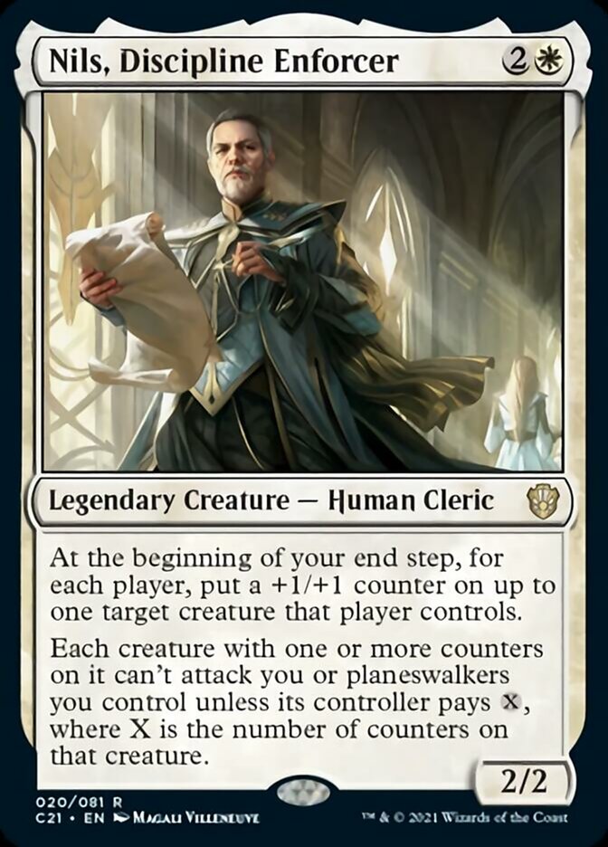 Nils, Discipline Enforcer [Commander 2021] | Magic Magpie