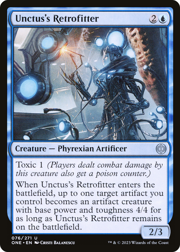 Unctus's Retrofitter [Phyrexia: All Will Be One] | Magic Magpie