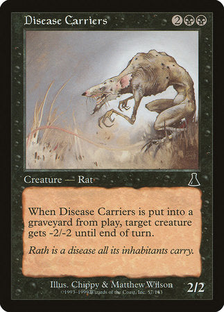 Disease Carriers [Urza's Destiny] | Magic Magpie