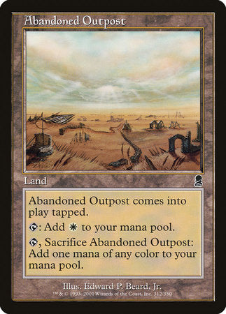Abandoned Outpost [Odyssey] | Magic Magpie