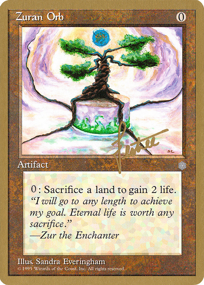 Zuran Orb (Bertrand Lestree) [Pro Tour Collector Set] | Magic Magpie