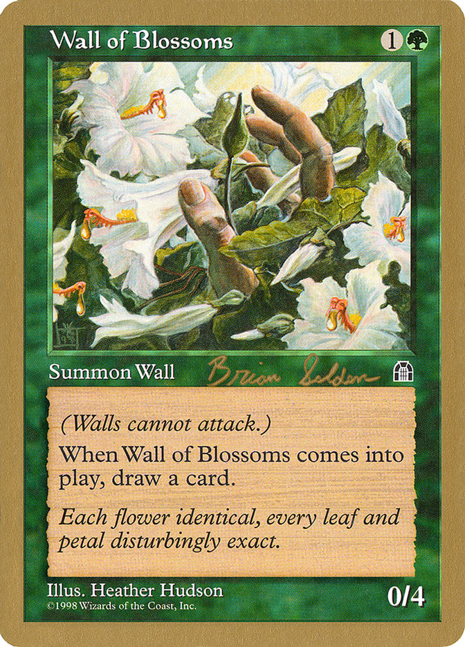 Wall of Blossoms (Brian Selden) [World Championship Decks 1998] | Magic Magpie