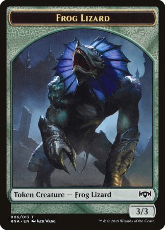 Frog Lizard Token [Ravnica Allegiance Tokens] | Magic Magpie