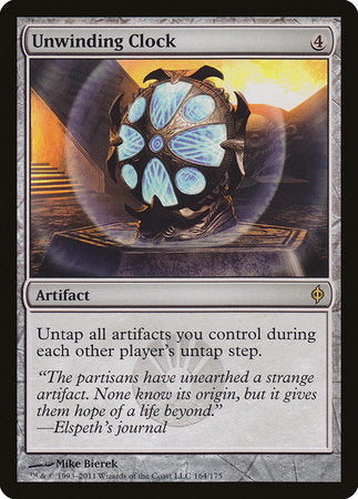 Unwinding Clock [New Phyrexia] | Magic Magpie