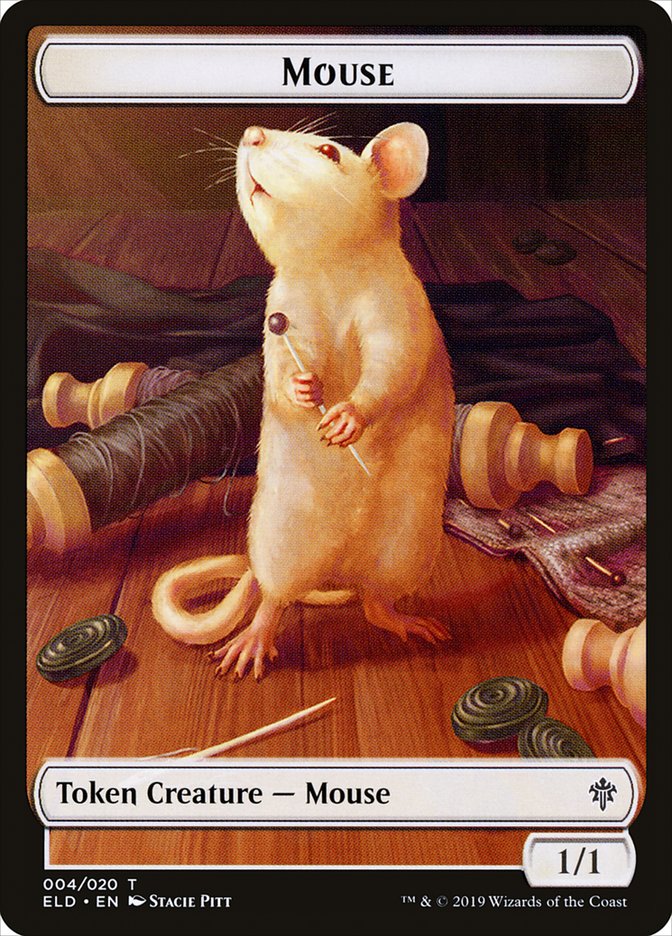 Mouse [Throne of Eldraine Tokens] | Magic Magpie