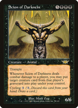 Scion of Darkness [Legions] | Magic Magpie